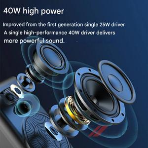 Baffle Bluetooth Avec Micro Sans Fil altavoz de karaoke loa lớn ngoài trời DJ bên karaoke loa với 2 mic và Bluetooth - Product Image 3