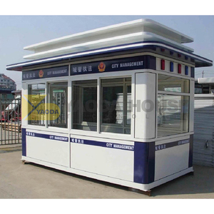 Prix compétitif maison préfabriquée maison préfabriquée en acier salle <span class=keywords><strong>de</strong></span> garde pour <span class=keywords><strong>la</strong></span> <span class=keywords><strong>police</strong></span> - Product Image 1