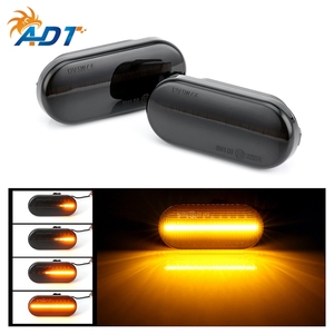 ไฟเลี้ยวข้างแบบไดนามิก LED รุ่น ADT Smoked สำหรับรถโปโล กอล์ฟ 3 4 - Product Image 5