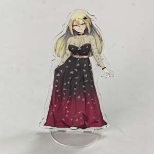 Support de figurine d'anime en acrylique transparent personnalisé, plaque décorative de bureau, porte-clés en plastique, présentoir pour cadeaux de fans - Product Image 3