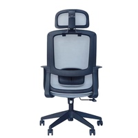 Chaise de bureau ergonomique JOHOOFURNITURE avec appui-tête, fabrication chinoise, Ofis Koltugu pour salle de conférence, coussin épais confortable