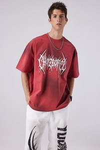 <span class=keywords><strong>T</strong></span>-shirt da uomo di alta qualità con ricamo a ragnatela. Alla Moda e Trendy. Disponibile all'Ingrosso. - Product Image 5