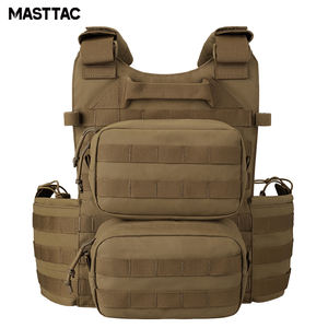 MASTTACナイロンタクティカルベストクイックリリースシステム付き屋外トレーニング戦術ギアユーティリティモジュラープレートキャリアベスト - Product Image 3