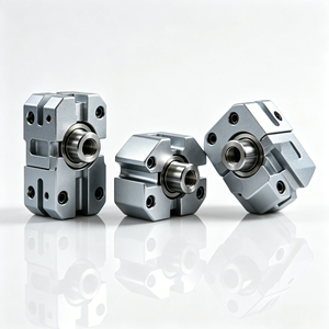 Support de connexion excentrique usiné sur mesure par CNC, adaptateur de dispositif d'automatisation, pièces de rechange mécaniques usinées avec précision - Product Image 1