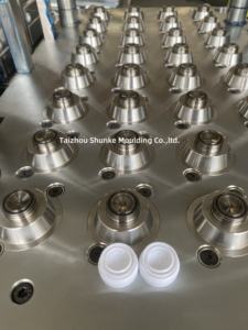 Óleo garrafa cap molde ctc óleo comestível cap molde com rasgo parte 29/21 26/21 óleo comestível cap molde 32 cavidade - Product Image 3