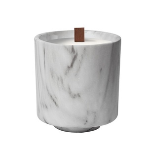 Bougie d'intérieur en béton, style moderne créatif, robuste pour la fabrication artisanale de bougies - Product Image 1