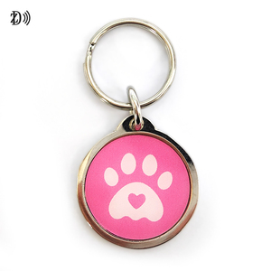 Высококачественная 13,56 MHz NTAG213 металлическая NFC собачья бирка эпоксидная RFID NFC бирка с уникальным кодом QR - Product Image 4