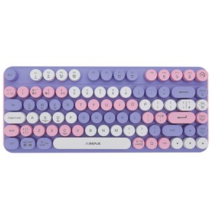 Ultra-nhỏ gọn 81-Key <span class=keywords><strong>LED</strong></span> Backlit Mini Bàn phím cơ khí USB không dây màu xanh chuyển đổi vật liệu nhựa cho chơi game PC Máy tính bảng Máy tính xách tay - Product Image 2