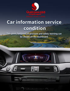 Pemutar Stereo Radio DVD mobil 10.25 inci, baru Qualcomm 680 inci Android seri 5 F10 F11 F12 - Product Image 6