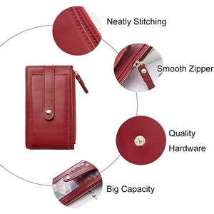 Portafoglio portacarte PU per <span class=keywords><strong>donna</strong></span> piccola con borsa portamonete e portamonete Business o <span class=keywords><strong>regalo</strong></span> promozionale - Product Image 3