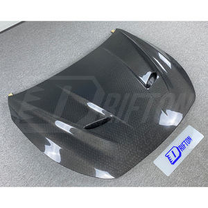 ฝากระโปรงคาร์บอนไฟเบอร์ลายรังผึ้งสไตล์ MBJ สำหรับ Infiniti Q60 ปี 2016-2022 - Product Image 4
