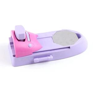 Manicure Nagel Kleur <span class=keywords><strong>Draw</strong></span> Polish Nail Printer Set Tool Handleiding Nail Art Drukmachine Metalen Stempelen Platen - Product Image 3