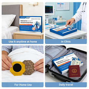 Parche <span class=keywords><strong>de</strong></span> infrarrojos lejanos para la próstata, alivio del <span class=keywords><strong>dolor</strong></span> lumbar, parche para urgencia <span class=keywords><strong>y</strong></span> frecuencia urinaria masculina, parche para ombligo, parche <span class=keywords><strong>de</strong></span> acupuntura - Product Image 2