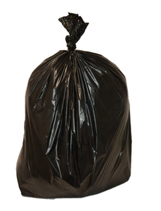 Thickened Trash Bags Eco-friendly Rubbish Bags Black Flat End <b>Plastic</b> Garbage Bag - Product Image 6
