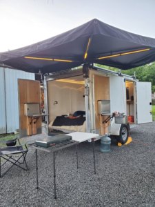 Nhà Máy Trực Tiếp Xe Mái Hiên 270 Độ Miễn Phí Đứng 2.5M Không Thấm Nước Cho Xe Tải 270 Mái Hiên Cắm Trại 270 Độ Mái Hiên - Product Image 4