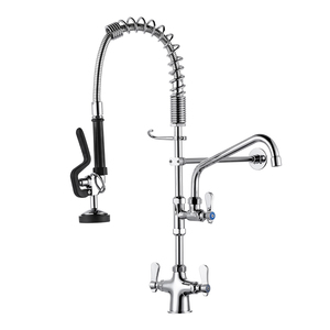 Robinet <span class=keywords><strong>gourmet</strong></span> tendance chaud vanne en laiton robinet de cuisines industrielles pour robinet de pulvérisateur de pré-rinçage de Restaurant - Product Image 1