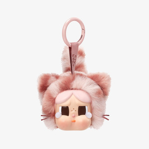 Authentique POPMART CRYBABY Série Wild but Cutie Pendentif en vinyle et peluche Boîte mystère Porte-clés Breloque de sac Cadeau Vente en gros - Product Image 2