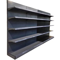 Étagère Gondola en fer métallique, étagère d'épicerie, de supermarché, pour les magasins, personnalisés