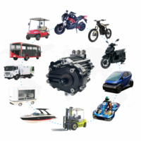 Moteur de kart électrique EY106 12KW 60V-84V, kit moteur de kart 68NM, moteur central pour kart électrique enfant, moteur de drift kart, pièces de buggy des dunes