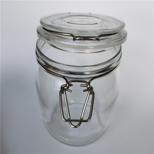 1000ml 1L Round Canister Coconut Flakes <strong>Jar</strong> Coconut Oil <strong>Laundry</strong> <strong>Jars</strong> With Airtight Lid - Product Image 4