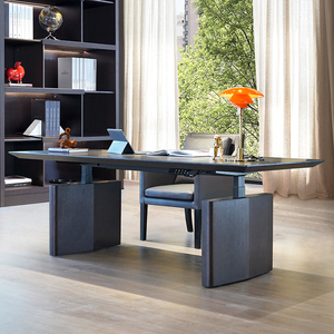 Escritorio <span class=keywords><strong>de</strong></span> Computadora <span class=keywords><strong>de</strong></span> Oficina en Casa <span class=keywords><strong>de</strong></span> Estilo Italiano Moderno, Importado, Minimalista, <span class=keywords><strong>Diseño</strong></span> Simple y Lujoso, Madera Maciza <span class=keywords><strong>de</strong></span> Alta Calidad - Product Image 1