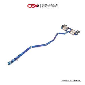 Suara Growling Knalpot Titanium Knalpot Catback untuk Gaya BMW X5 F15 X5M - Product Image 4