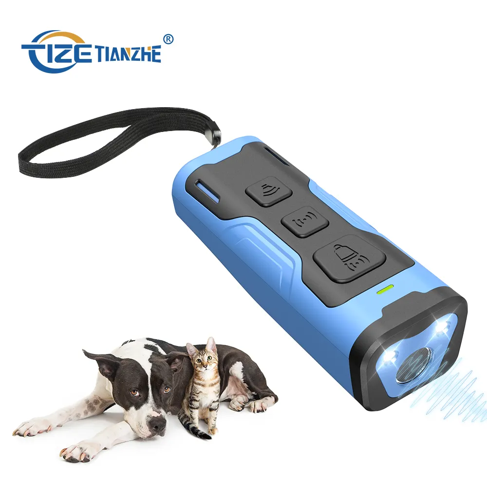 New Arrival Anti Barking Trainer Stop Barking Rechargeable Ultrasonic Bark Control Dog Repeller