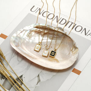 Collar con Colgante <span class=keywords><strong>de</strong></span> los 12 Signos del Zodiaco Chino, Chapado en Acero Inoxidable con Símbolo <span class=keywords><strong>de</strong></span> Venus en Oro <span class=keywords><strong>de</strong></span> 18K, Joyería <span class=keywords><strong>de</strong></span> Acero <span class=keywords><strong>de</strong></span> Titanio - Product Image 2