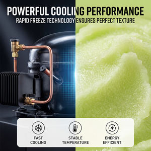 Machine à slush électrique commerciale, machine à slush pour boissons glacées, <span class=keywords><strong>distributeur</strong></span> <span class=keywords><strong>de</strong></span> boissons, 12L 24L 36L 48L - Product Image 2