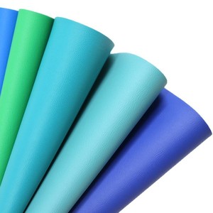 Cuir PU ignifuge pour meubles, matériau de revêtement uni - Product Image 1