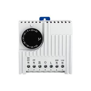 Termostato Electrónico de Alta Precisión NOXT SK3110, Regulador de Temperatura Ajustable, Interruptor para Gabinetes, Montaje en Riel DIN, IP20 E472 - Product Image 1