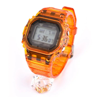 Bracelets de montre en silicone en promotion pour Casio GMWB5000 – Bracelet de remplacement sport souple et coloré