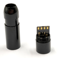 Módulo de Cámara Endoscópica Industrial Analógica Pixmoteur PE-AV0845-A1 de 8.5mm, 0.45 MP, Visión de Larga Distancia para Inspección de Tuberías, H.265