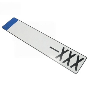 Cadre de plaque d'immatriculation, fabrication directe en usine, processus d'impression de plaque d'immatriculation en aluminium de norme européenne, cadre de plaque d'immatriculation de voiture - Product Image 6