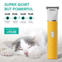 LILIPRO ZP-306 3-in-1 Elektrisches Tierpflege-Set Leiser Hunde-Nagelschleifer Tiertrimmer Kabelloses Katzenpflege-Produktset