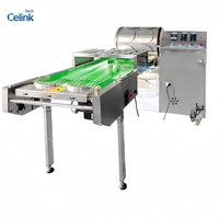 Machine de production entièrement automatique et continue de feuilles de rouleaux de printemps, de crêpes et de wraps, à température contrôlée