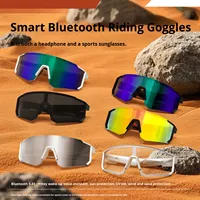 Lunettes Intelligentes de Cyclisme Tendance 2026 Anti-UV pour l'Extérieur avec Accessoire Casque pour Écouter de la Musique et Passer des Appels