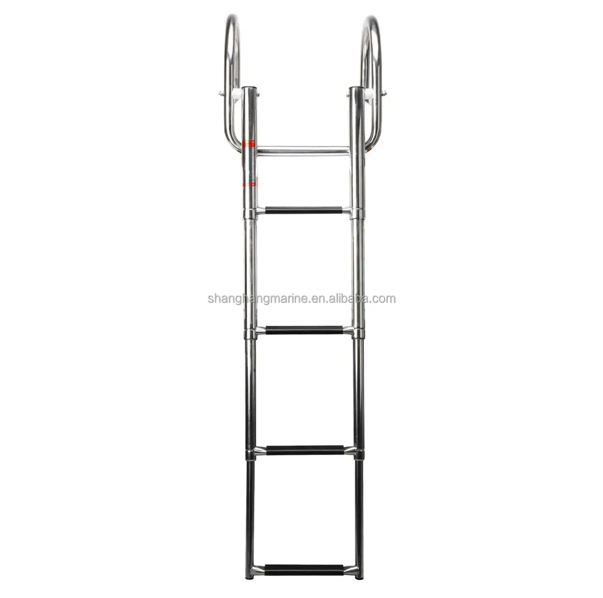 Shanghang alta calidad telescópica 4 escalones barco marino piscina plegable barco escalera