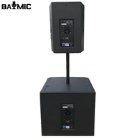 Altavoz de audio DSP AMP de Sonido Profesional de fábrica 1000W 12 pulgadas 15 pulgadas 18 pulgadas Active Line Array Dj sistema de altavoces de escenario