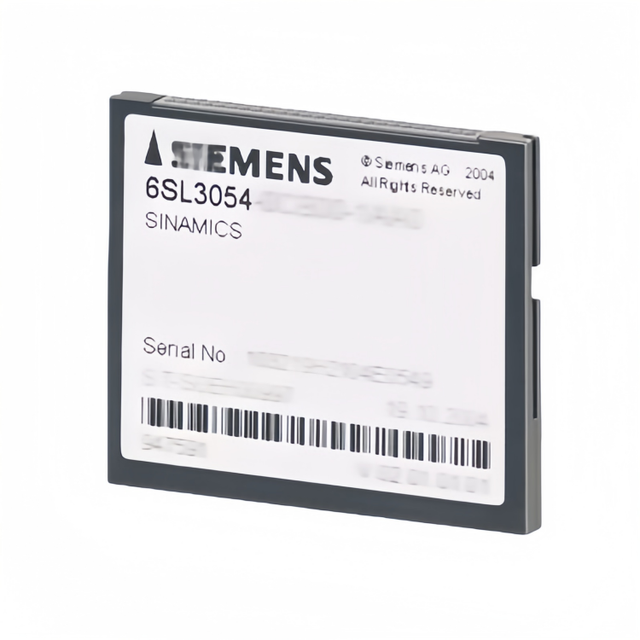 SINAMICS S120 CF Card 6SL3054-0FC31-1BA0 V5.2 SP3 Standard CompactFlash Type I with Performance License