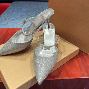 Sandales à talons hauts de créateur de haute qualité pour femmes, à bout pointu, chaussures de soirée élégantes pour l'extérieur - Product Image 2