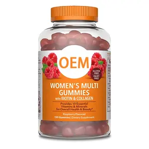 OEM Multivitaminen-Nergänzungsmittel für Frauen Multivitamin-Gummi-Multivitamin für Frauen