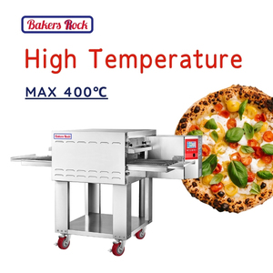 Alta Temperatura 400 ℃   Forno per Pizza <span class=keywords><strong>Margherita</strong></span> Elettrico a Gas con Nastro Trasportatore - Product Image 1