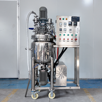 Homogénéisateur à vide pour mayonnaise, machine mélangeuse émulsifiante en acier inoxydable avec système froid ou chaud