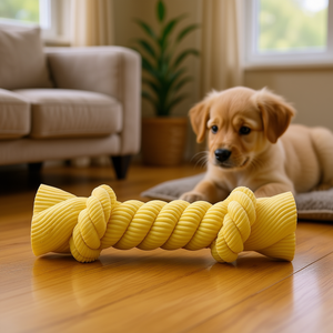 Corde à mâcher froissée pour animaux de compagnie Junior 15 cm - Product Image 3