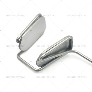 Separatore linguale in acciaio inox isolatore linguale per le guance dentarie con specchio Reflector per le guance - Product Image 3