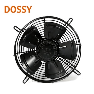 Ventilatori di scarico per magazzino con motore a poli schermati, cuscinetti a sfera, ventola di raffreddamento esterna, 50Hz 220V/380V, pale in ghisa, elettrici OEM ODM - Product Image 1