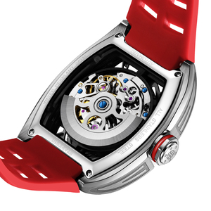 Orologio Meccanico di Alta Qualità Tonneau, Design Esclusivo in Acciaio Inossidabile, Impermeabile, Orologio <span class=keywords><strong>da</strong></span> <span class=keywords><strong>Polso</strong></span> di Lusso di Marca per <span class=keywords><strong>Uomo</strong></span> - Product Image 2