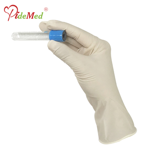 Gants d'examen jetables en latex sans poudre, épaisseur 5 MIL, longueur 24 CM, bord coupé, manchette lisse, imperméables, stériles, usage général, Malaisie - Product Image 3
