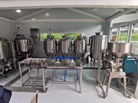 Système de brasserie micro de 250 L à prix d'usine, équipement de brassage en acier inoxydable à 3 cuves, solution de brassage complète